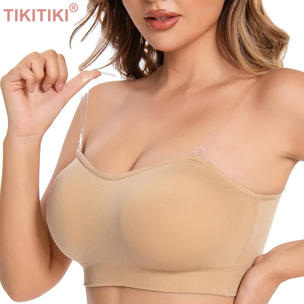 Minimizer Bra Women - Biustonosze bez ramiączek dla kobiet, bezprzewodowe,